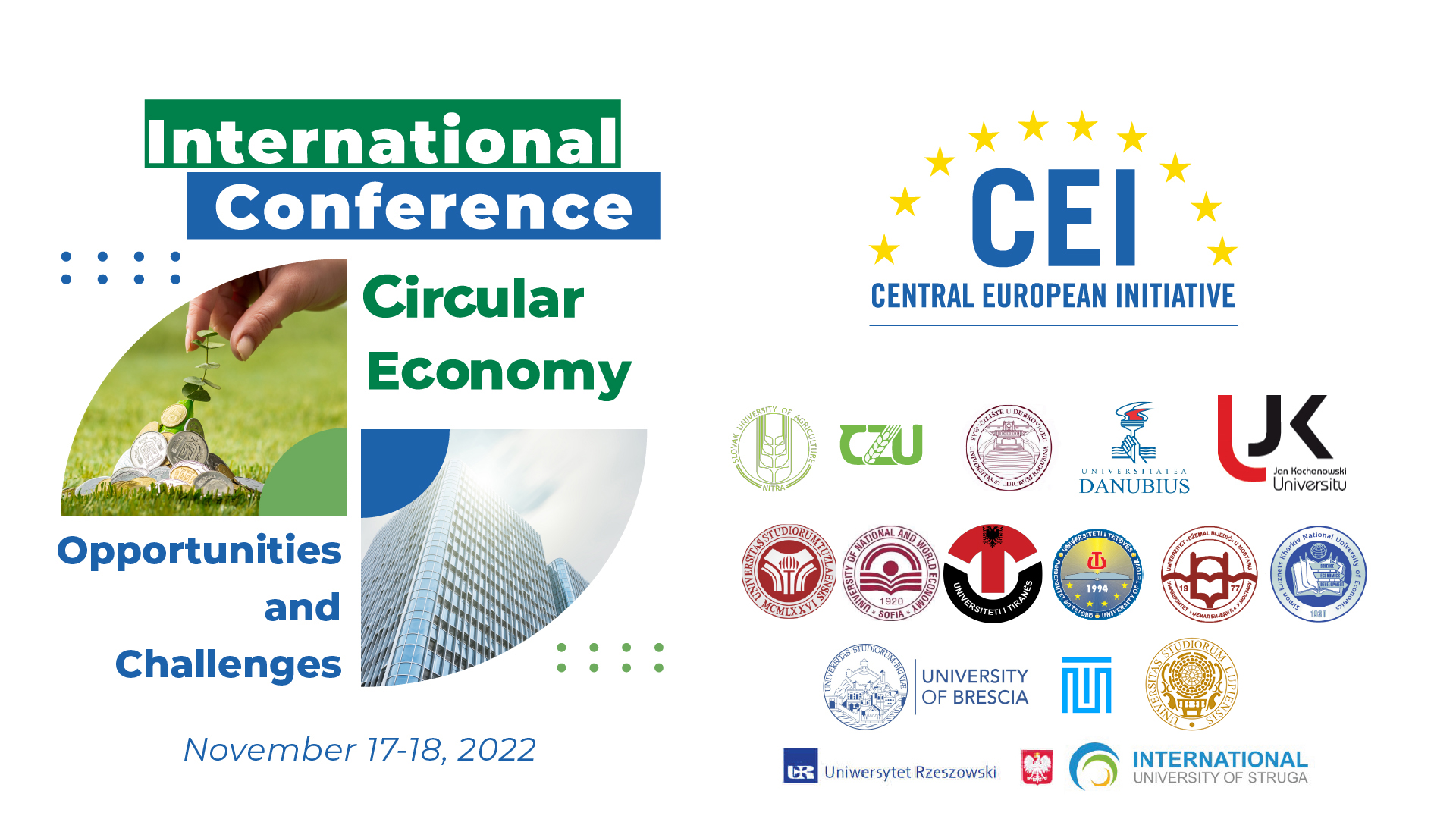 International Conference “Circular Economy: Opportunities and Challenges”